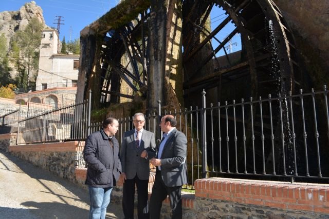 Cultura trabaja con el Ayuntamiento de Abarán en la declaración como Bien de Interés Cultural de la ´Noria Grande´ - 1, Foto 1