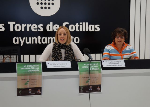 El Ayuntamiento torreño amplía a 800 euros el premio del Carmen Montero Medina de poesía en su sexta edición - 1, Foto 1