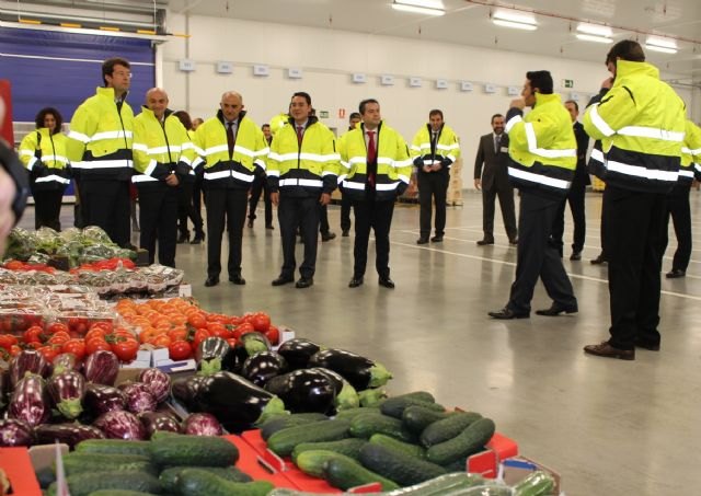 Garre resalta el importante impulso que supone para la economía regional y de Lorquí la apertura del nuevo centro logístico de Lidl - 2, Foto 2