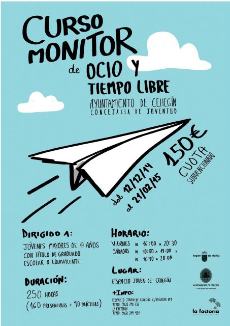 Juventud organiza una nueva edición del Curso de Monitor de Tiempo Libre - 1, Foto 1