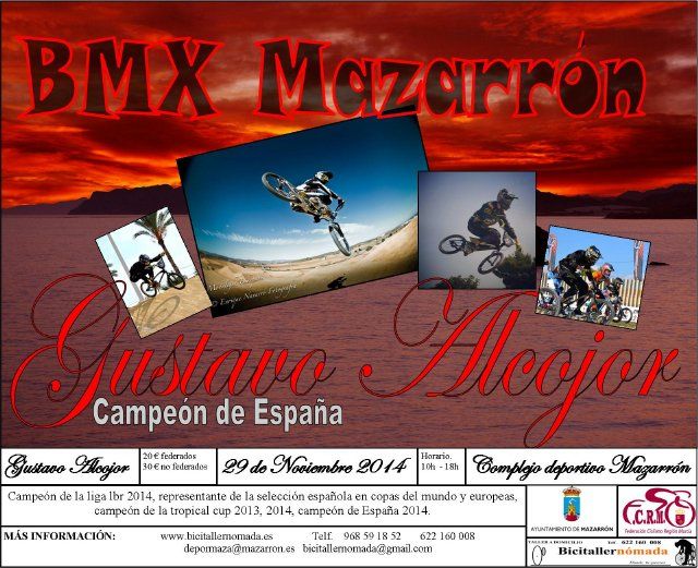 El Complejo Deportivo alberga una prueba ciclista clinic BMX, Foto 2