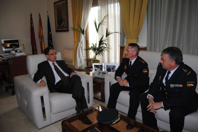 El delegado del Gobierno recibe al nuevo Comisario de Cartagena - 1, Foto 1