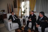 El delegado del Gobierno recibe al nuevo Comisario de Cartagena