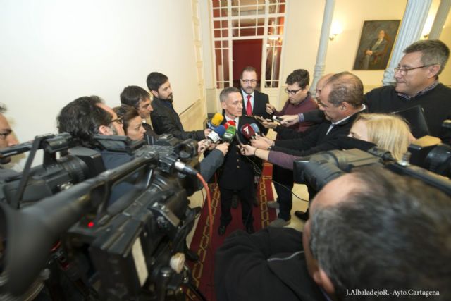 Ignacio del Olmo considera un regalo estar al frente de la Comisaría de Cartagena - 2, Foto 2