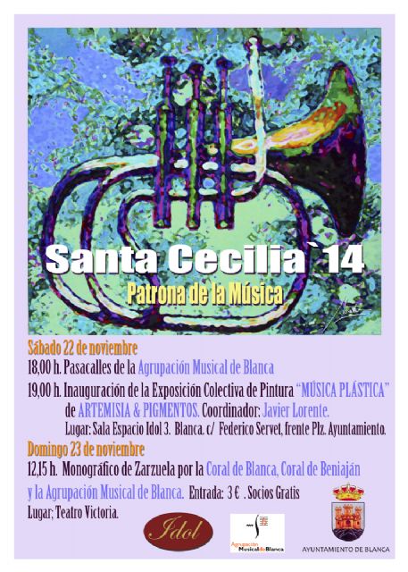 Zarzuela y muestra de pintura para celebrar Santa Cecilia - 1, Foto 1