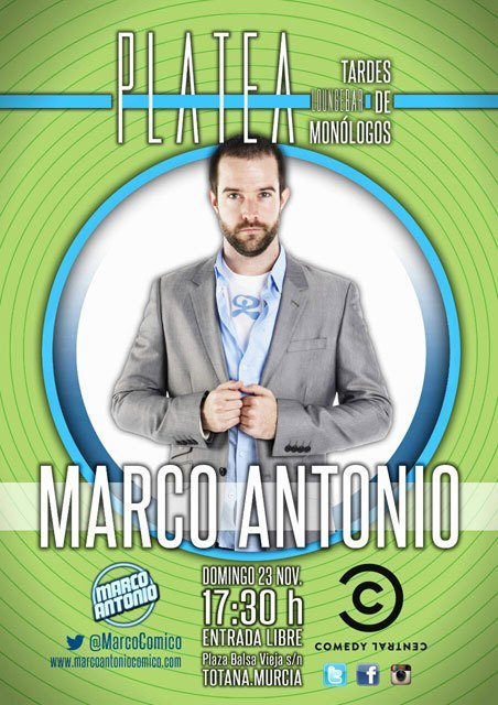 Tardes de Monólogos en Platea Loungebar con MARCO ANTONIO, Foto 2