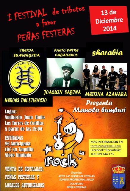 Las peñas festeras torreñas preparan un festival musical de tributos - 1, Foto 1