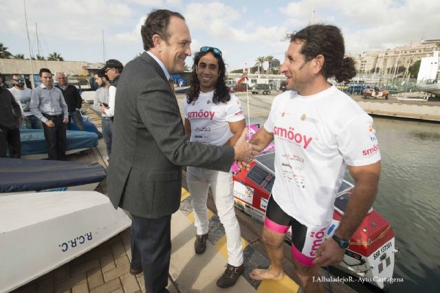 Dos bomberos cartageneros cruzarán en dos meses el Atlántico a remo - 3, Foto 3