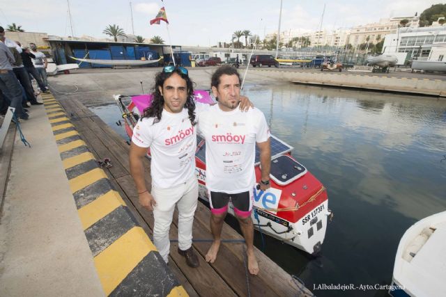 Dos bomberos cartageneros cruzarán en dos meses el Atlántico a remo - 4, Foto 4