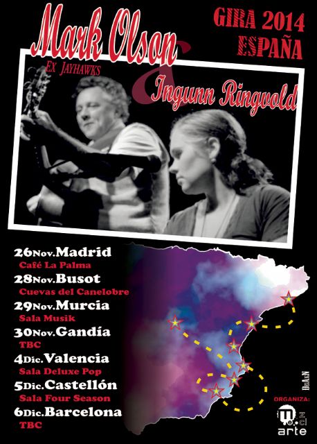 Mark Olson (ex-Jayhawks) & INGUNN RINGVOLD en Sala Musik - 2, Foto 2