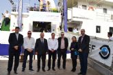 El buque 'Ramn Margalef' realiza una jornada de puertas abiertas para escolares en guilas