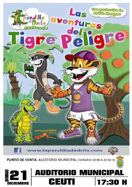 Los más peques de Ceutí disfrutarán con Las Aventuras del Tigre Peligre - 1, Foto 1