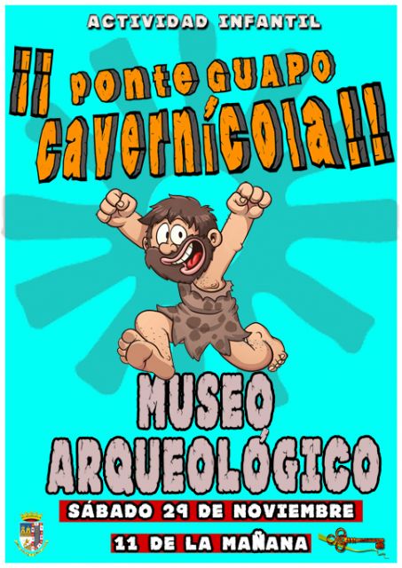 ¡Ponte guapo cavernícola! Será la actividad infantil del fin de semana en los museos de la localidad - 3, Foto 3