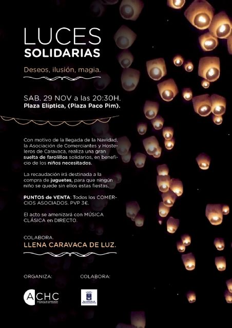 La iniciativa Luces Solidarias recauda fondos para la compra de juguetes - 1, Foto 1