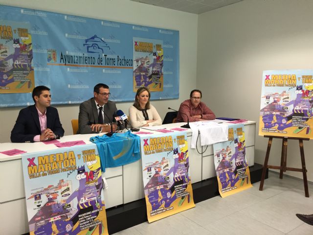 Presentada la decima Media Maratón y los terceros 11 kilómetros Villa de Torre-Pacheco - 3, Foto 3