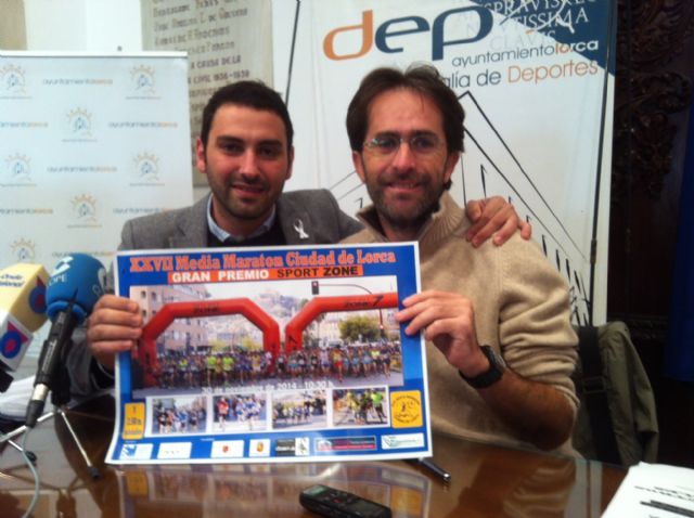 Más de 950 personas correrán este domingo por la mañana en la XXVII Media Maratón Ciudad de Lorca y los 10.600 metros saludables - 1, Foto 1