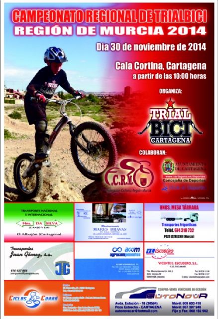 El Trialbici llega este domingo a Cala Cortina con el Campeonato Regional - 3, Foto 3