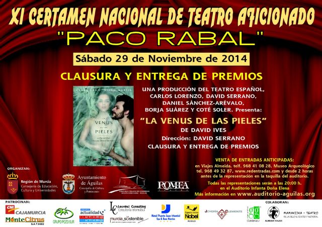 El Certamen Nacional de Teatro Aficionado 'Paco Rabal' echa el telón - 1, Foto 1