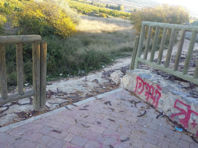 Presentan una Moción ante el total abandono en el que se encuentran los jardines del Parque junto a los Molinos y las Zonas Verdes en Urbanización Nueva Caravaca - 4, Foto 4