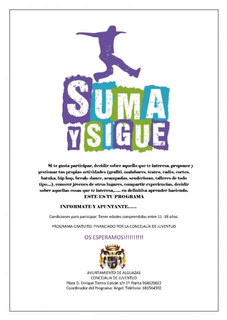 El Suma y sigue de Alguazas sensibiliza a los jóvenes - 1, Foto 1