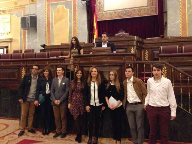 NNGG de Molina de Segura visita el Congreso de los Diputados - 2, Foto 2