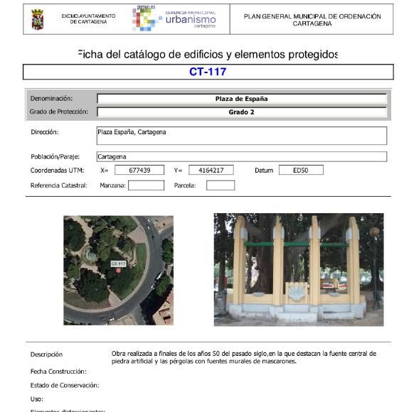 Spct espera que la remodelación de la Plaza de España respete las pérgolas de Lorenzo Ros - 1, Foto 1