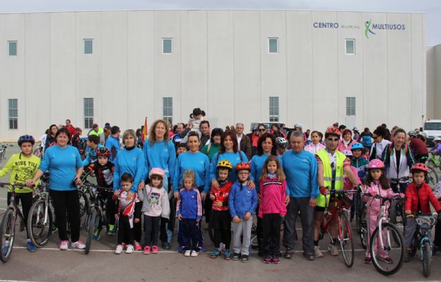 Más de 200 personas participaron en el Ciclopaseo en La Estación- Esparragal de Puerto Lumbreras - 1, Foto 1