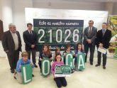 El número de lotería de Navidad elegido para la campaña de recogida de vidrio  a beneficio de la Mesa Solidaria es el 21026