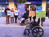 ASDIFILOR ocupar mañana aparcamientos de Juan Carlos I con sillas de ruedas para mostrar lo molesto que es la ocupacin indebida '5 minutos'
