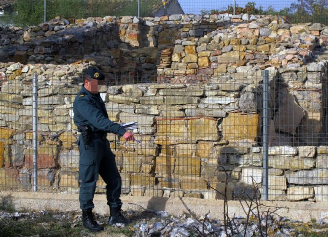 La Guardia Civil imputa al propietario de una empresa por la realización de obras junto a un yacimiento arqueológico romano - 2, Foto 2