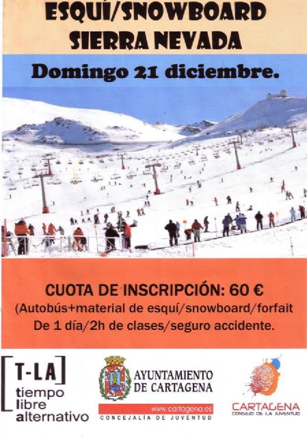 Esquí y Snowboard con el TLA en Sierra Nevada - 1, Foto 1