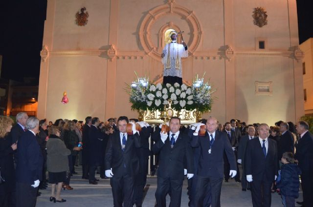 Música y fuegos artificiales para recibir al Patrón en la procesión del día grande de las fiestas - 3, Foto 3