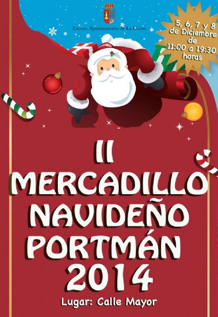 Mañana empieza el mercadillo navideño de Portmán - 1, Foto 1