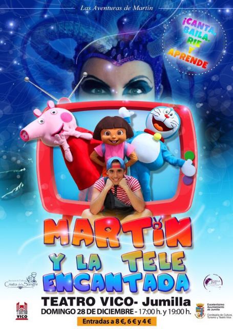 El musical infantil Martín y la tele encantada llega a Jumilla esta Navidad de la mano de las Jornadas Nacionales del Tambor - 2, Foto 2