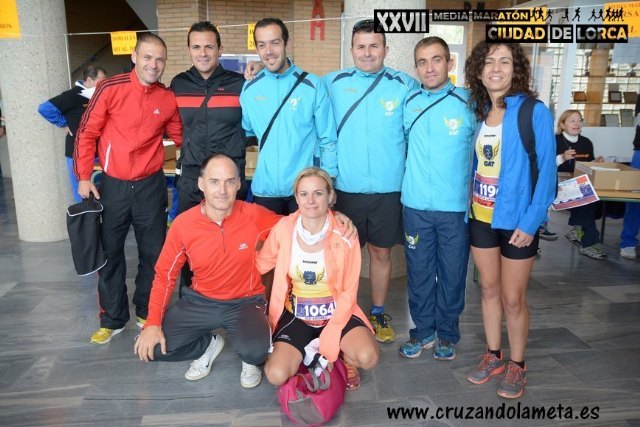 Atletas del Club Atletismo Totana participaron en la XXVII Edición de la Media Maratón “Ciudad de Lorca”