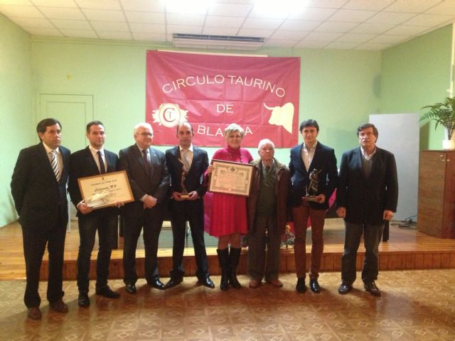Filiberto y un novillo de Sancho Dávila galardonados en los Premios de la Feria Taurina de Blanca - 1, Foto 1