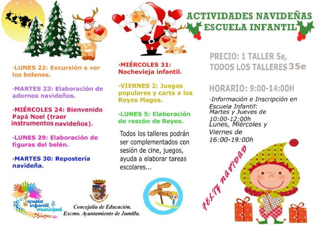 Hoy martes se abre el plazo extraordinario de matrícula para la Escuela Infantil Municipal de Jumilla - 2, Foto 2