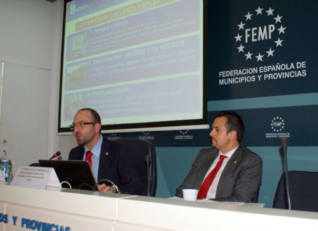 Caravaca expone sus programas de empleo en la Federación Española de Municipios - 1, Foto 1