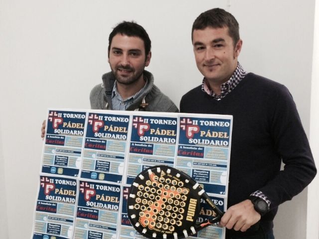 El PP de Lorca celebra el sábado su II Torneo Solidario de Pádel para recabar alimentos para los más desfavorecidos - 1, Foto 1