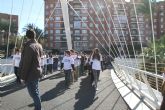 La UCAM y la Universidad Politcnica de Sevilla estudian la amortiguacin de la pasarela Jorge Manrique