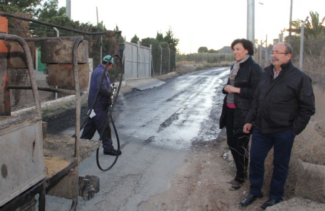 El camino de Las Casicas de Puerto Lumbreras estrenará nuevo asfalto - 1, Foto 1