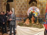 El Alcalde Cmara inaugura el Beln de la Agrupacin Sardinera