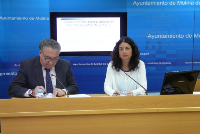 El presupuesto del Ayuntamiento de Molina de Segura para el año 2015 es de 57.571.000 euros - 1, Foto 1