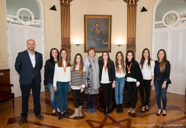 El Club Rítmica Carthago pasea su triunfo por la Alcaldía - 4, Foto 4