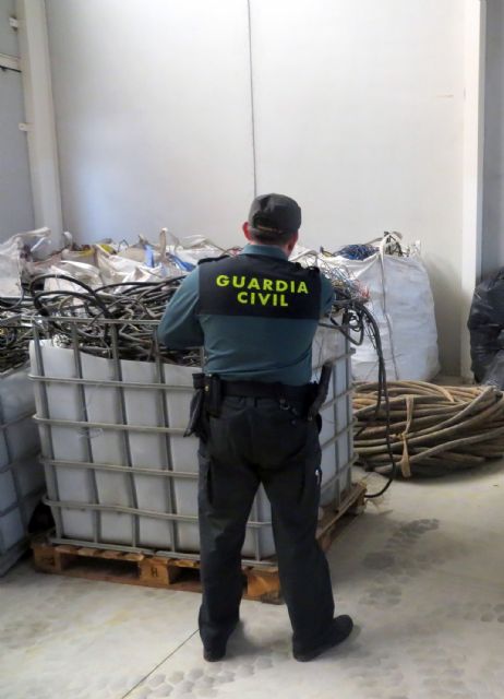 La Guardia Civil desmantela una chatarrería clandestina en Murcia - 2, Foto 2