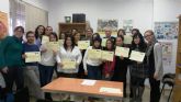 Entrega de diplomas del curso del Programa Impulso de la Fundacin Diagrama