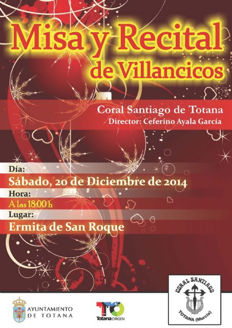 La Coral Santiago protagonizará un recital de villancicos el próximo sábado 20 en la ermita de San Roque, Foto 1