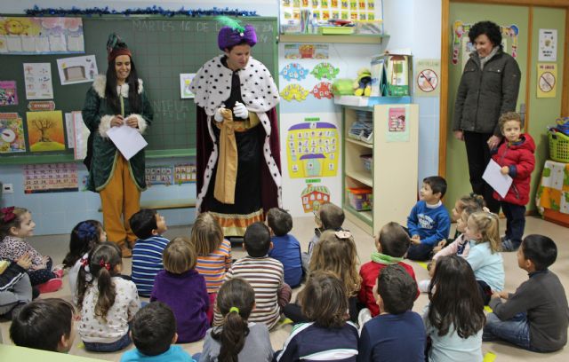 El Cartero Real llega a los Centros de Educación Infantil y Primaria de Puerto Lumbreras. Navidad 2014 - 2, Foto 2