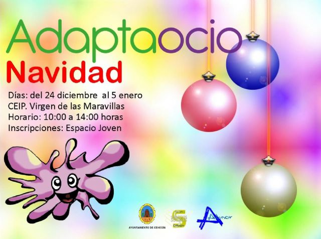 El Ayuntamiento realiza una nueva Escuela Adaptaocio de Navidad para personas con discapacidad - 1, Foto 1