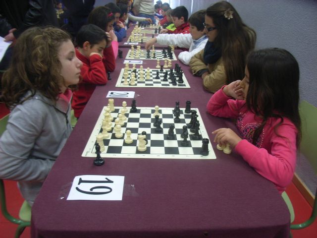 Sesenta escolares participaron en la Fase Local de Ajedrez de Deporte Escolar, alcanzando una cifra récord en la historia de esta competición escolar, Foto 6